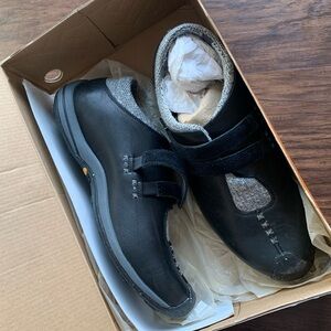 Timberland x smartwool leather dual strap shoes